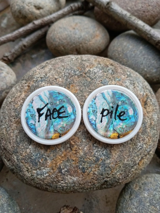 Pile ou face modèle jetons